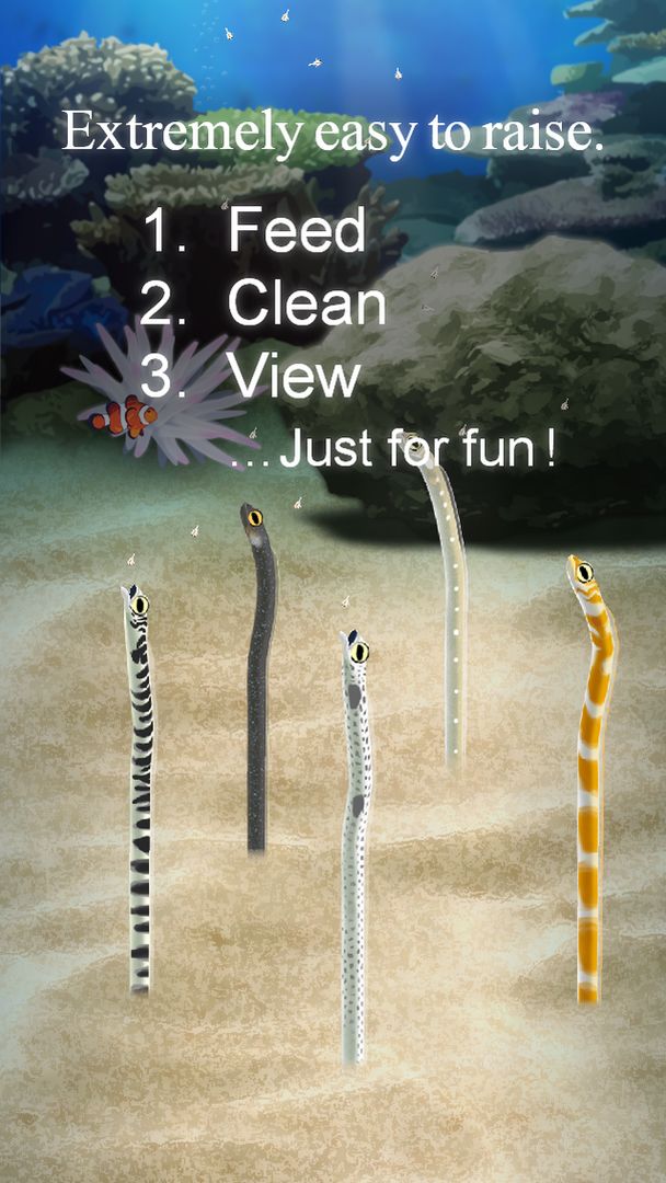 Garden Eel Pet screenshot game