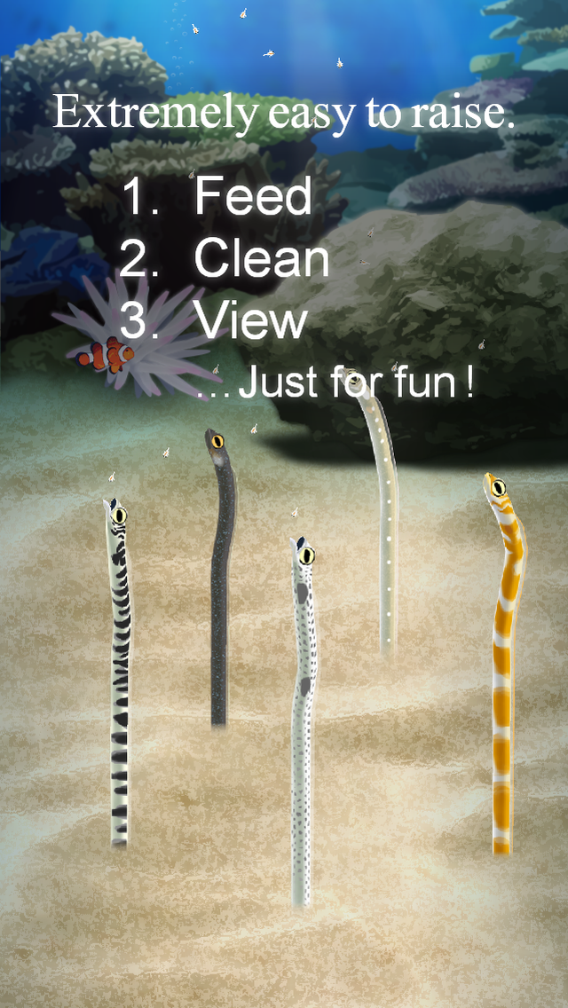 Cuplikan Layar Game Garden Eel Pet