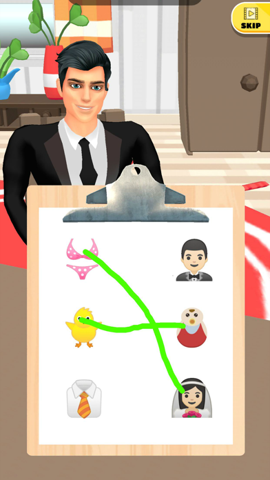 Wedding Rush 3D! Game Screenshot