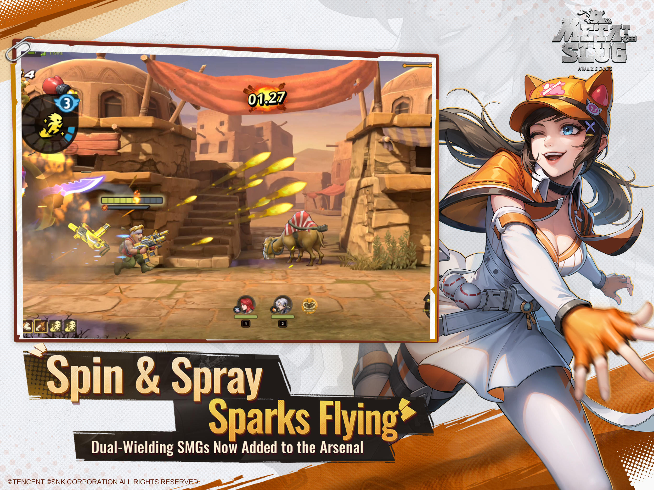 Metal Slug: Awakening Game Screenshot