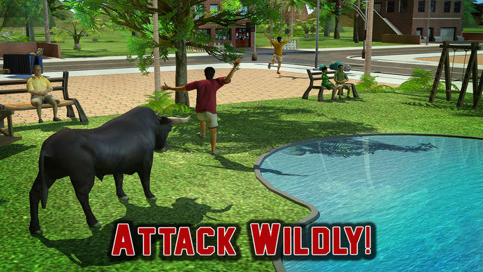 Angry Bull Revenge 3D Game Screenshot