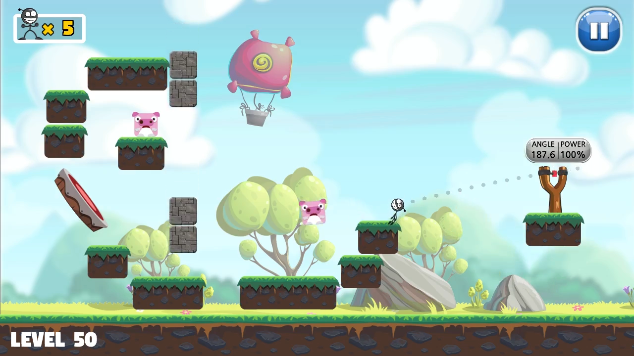 Cuplikan Layar Game Slingshot Ace