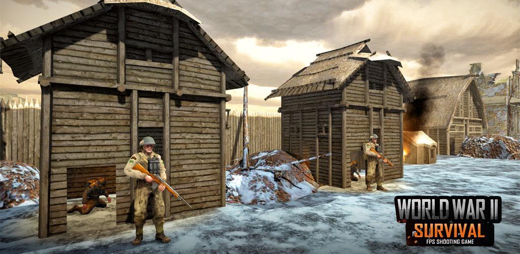Banner of World War Survival: Trò chơi bắn súng FPS 