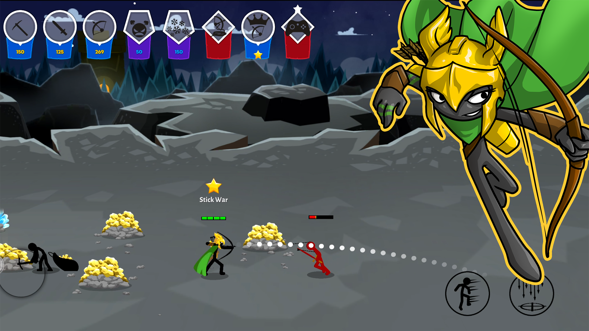 Screenshot of Stick War