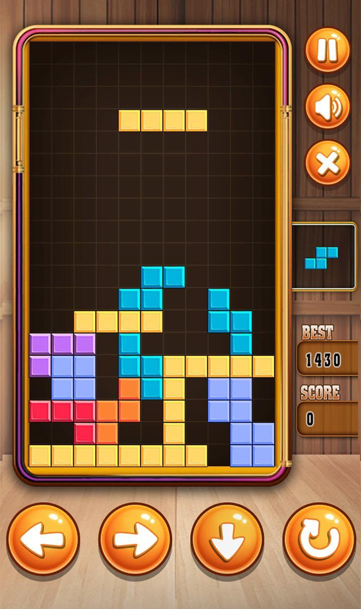 Скриншот игры Block Brick for Tetis