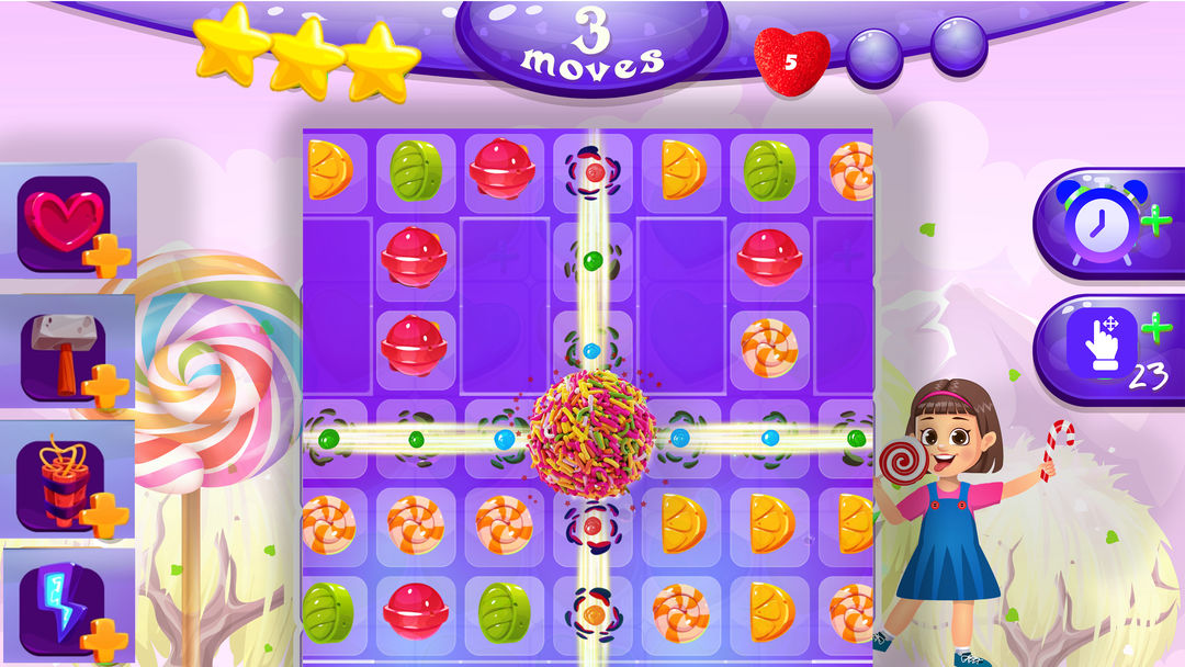 Screenshot of Bonbon Blast - Match 3 Puzzle