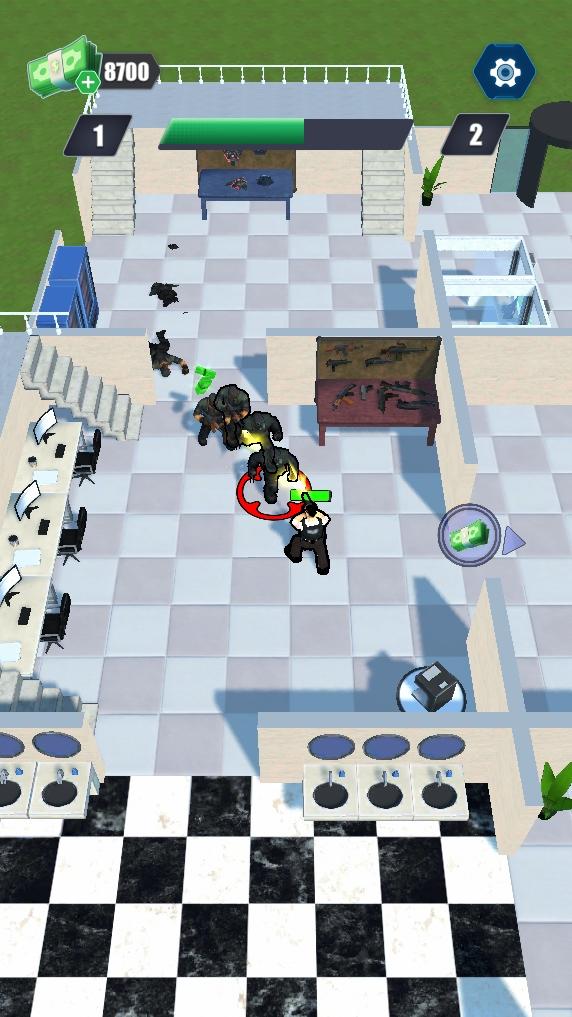 Cuplikan Layar Game Heist Defense