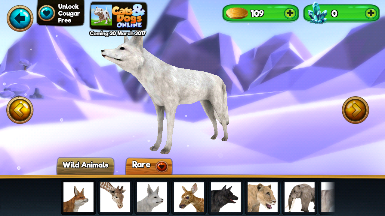 Скриншот игры My Wild Pet: Online Animal Sim
