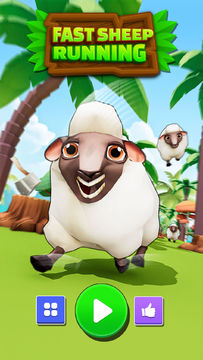 Sheep Run Endless Runner Game Screenshot
