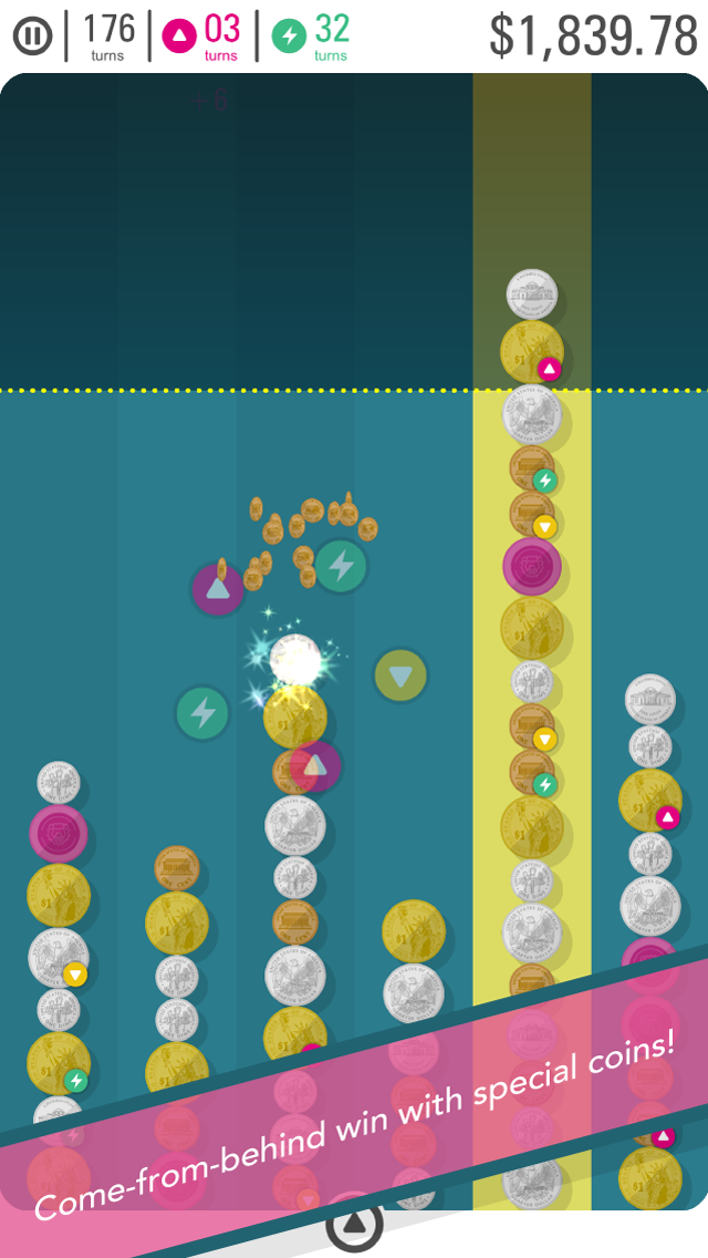 Coin Line - Merge Coin Puzzle Game Screenshot