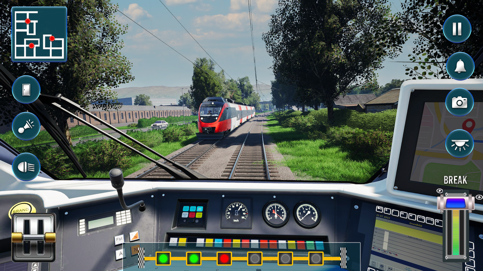Indian Train Simulator Games Game Screenshot