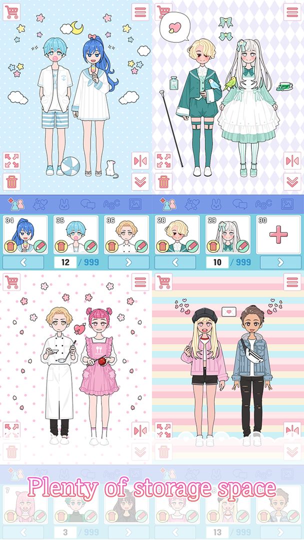 Screenshot of Lily Diary : Dress Up Game
