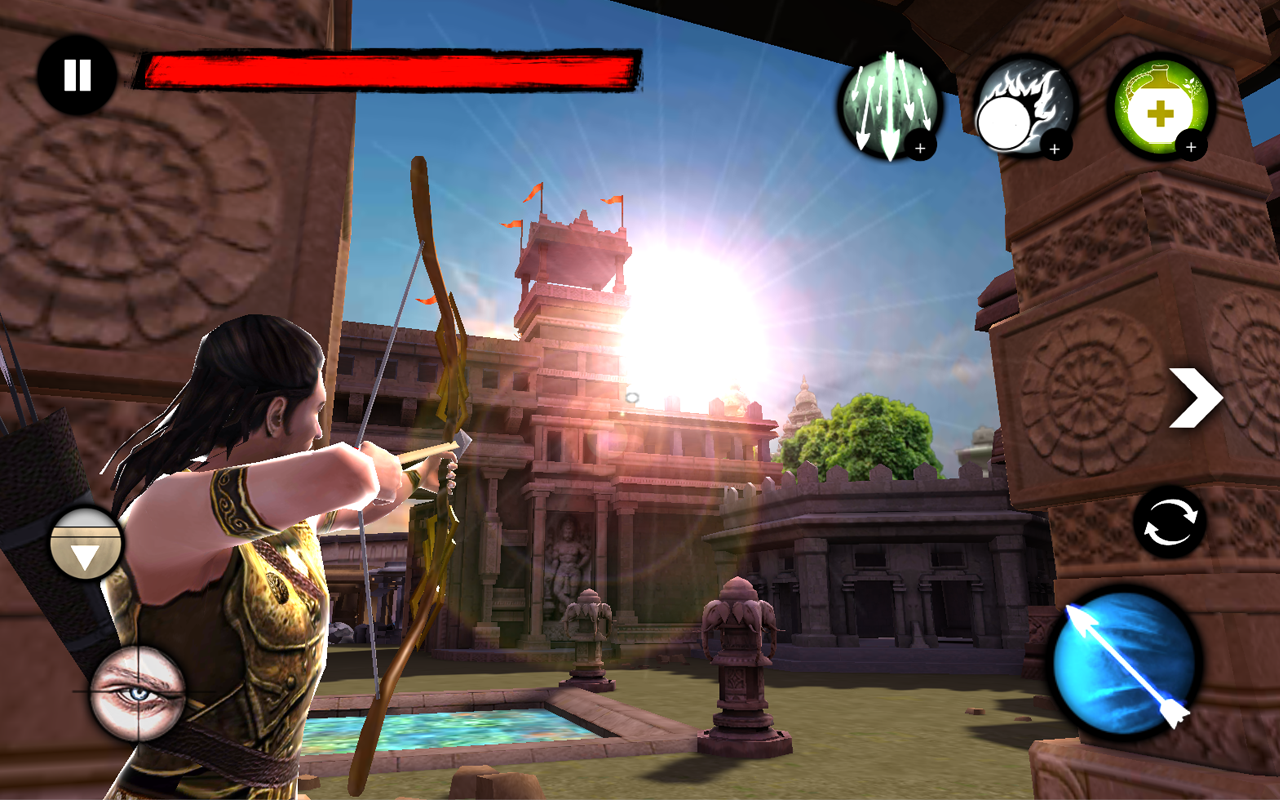 Archer: The Warrior (Unreleased) Game Screenshot