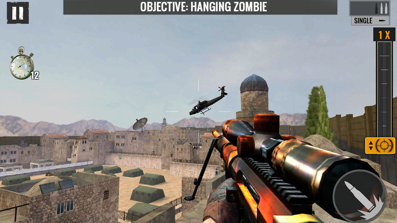Sniper Zombies: Offline Games Game Screenshot