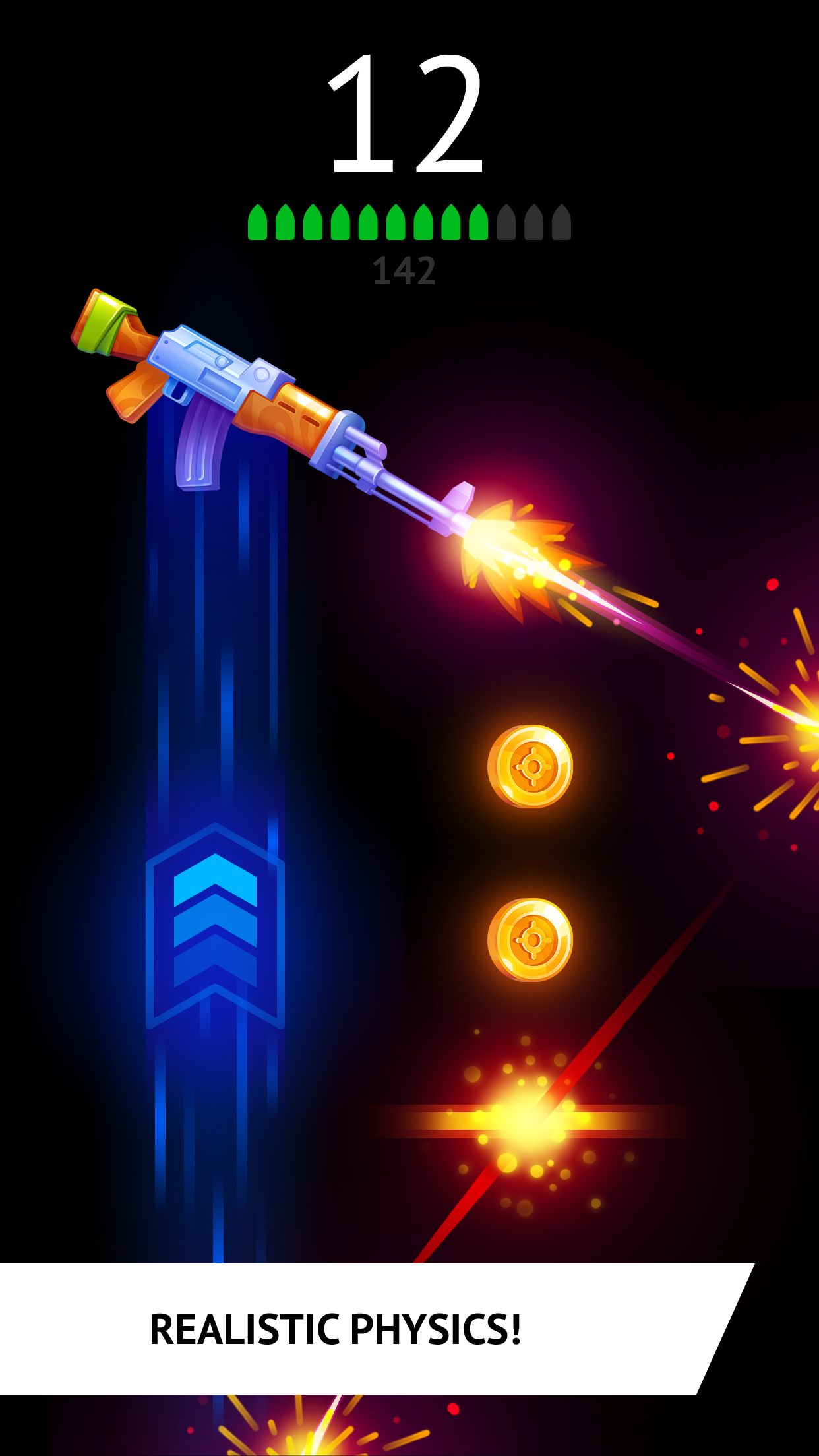 Flip the Gun - Simulator Game Game Screenshot