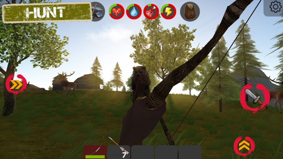 Outcast - Survival Island 3D screenshot game