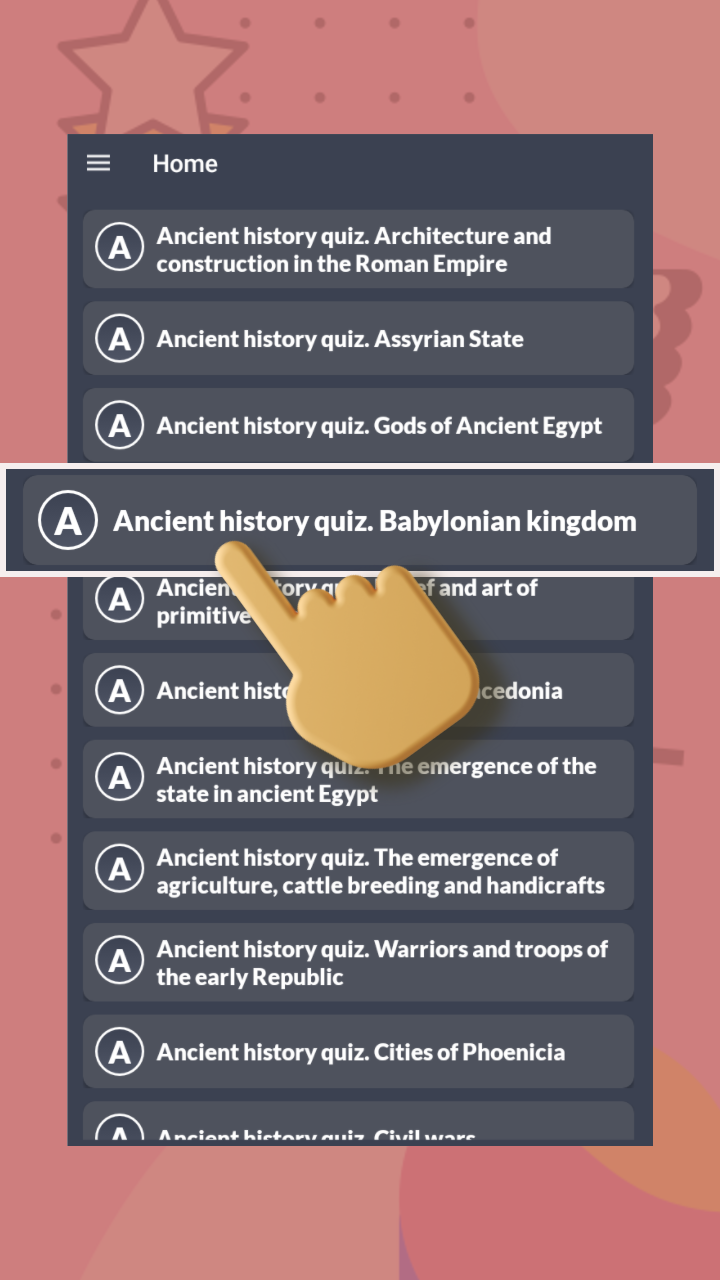 Скриншот игры History Games - learn history