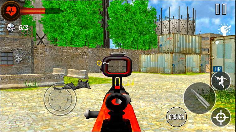 Cuplikan Layar Game WarZone Mestory