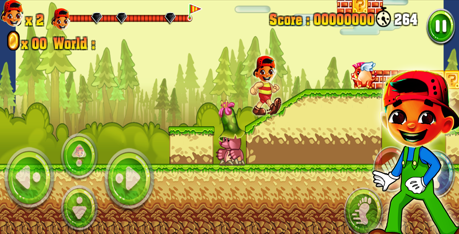 Vlad and Niki Adventure Game Screenshot