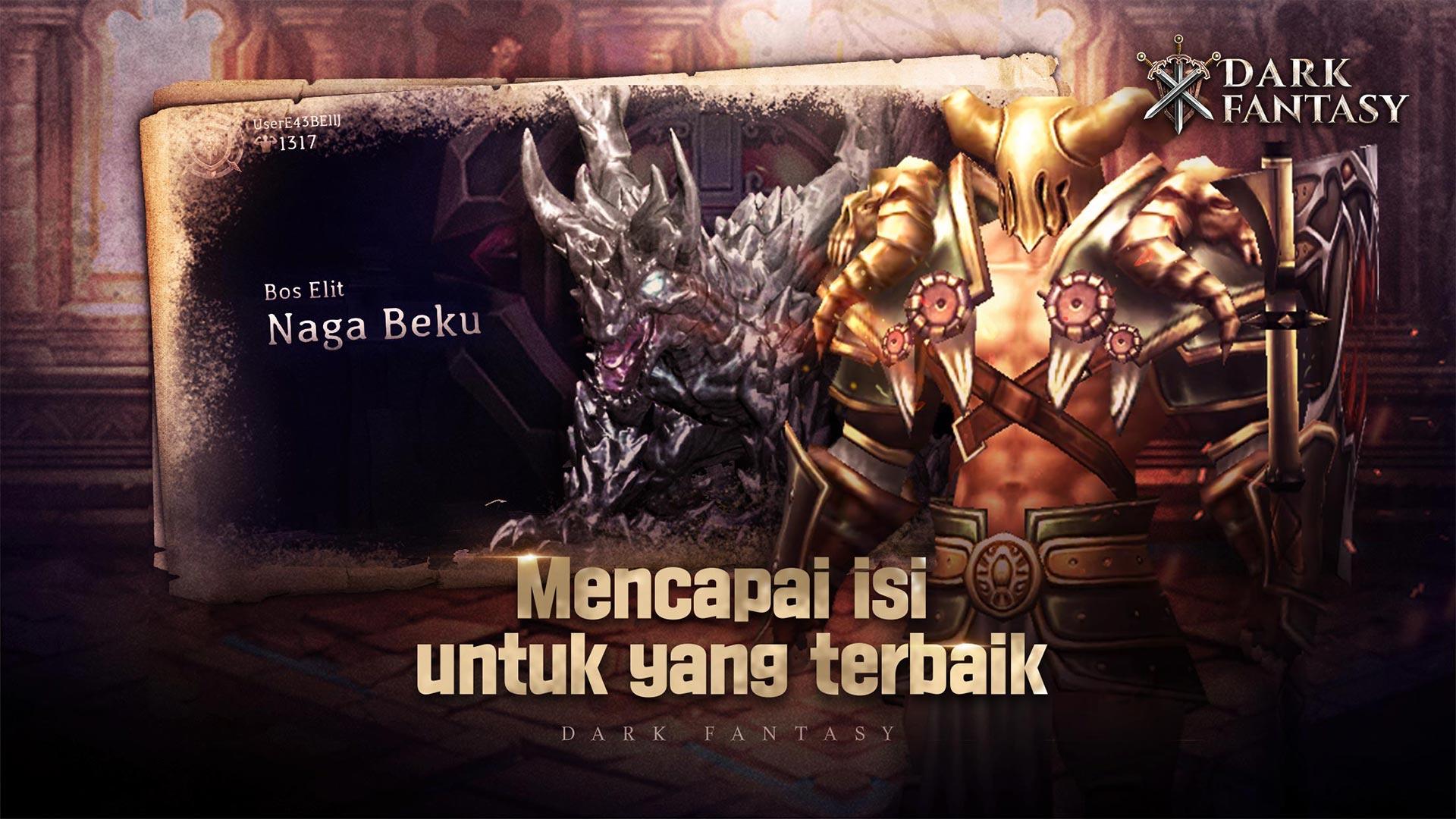 Cuplikan Layar Game Fantasi Gelap