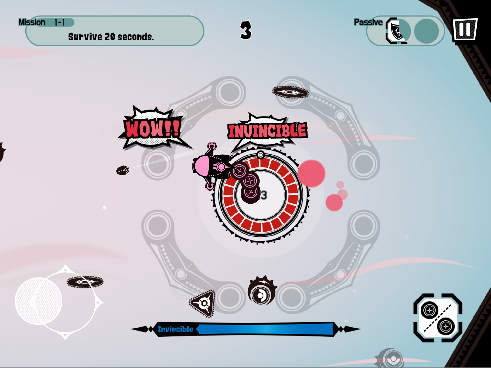 Captura de Tela do Jogo TailBomb - New birth of Snake