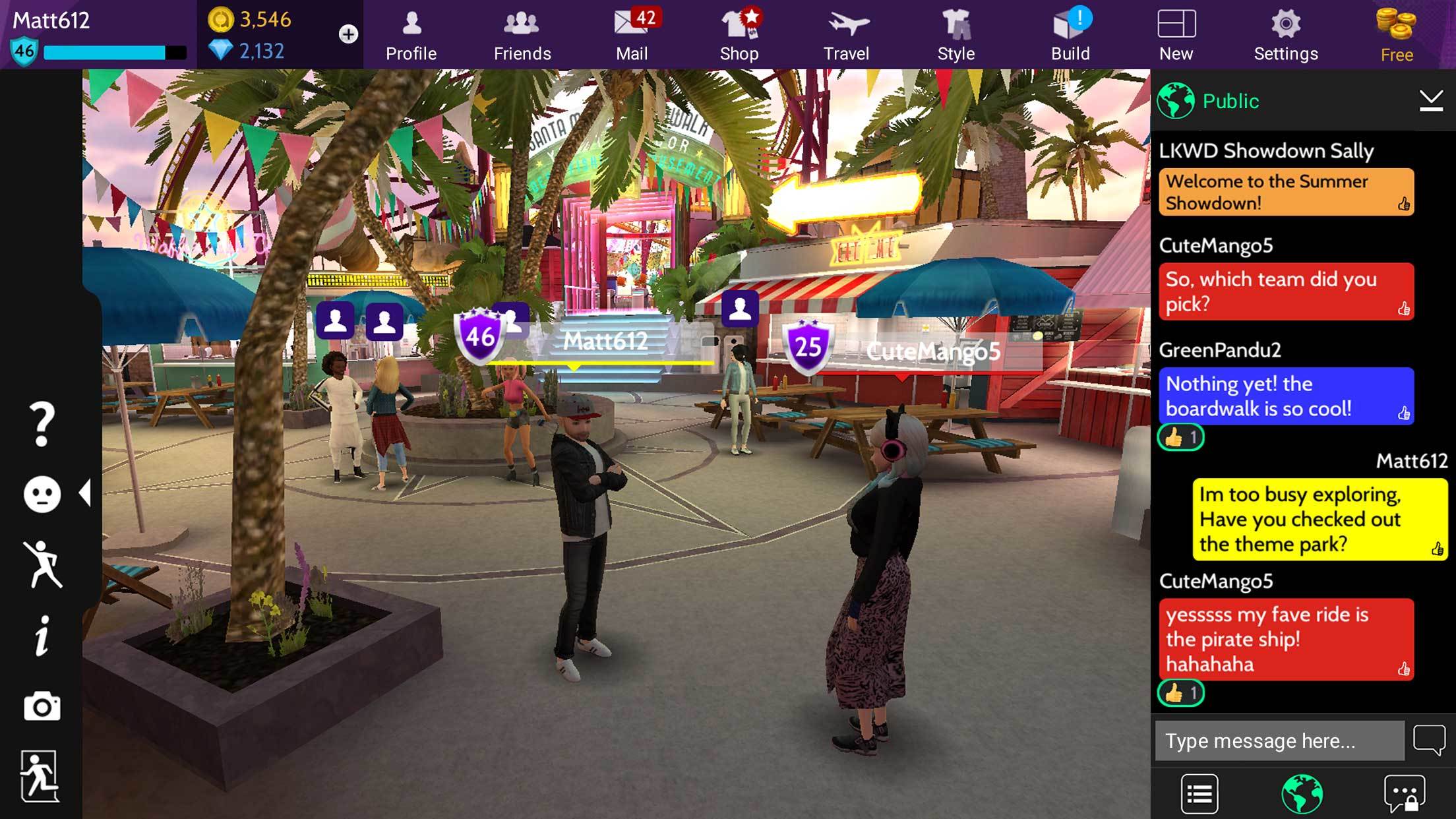 Avakin Life - 3D Virtual World Game Screenshot
