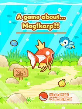 Pokémon: Magikarp Jump Game Screenshot