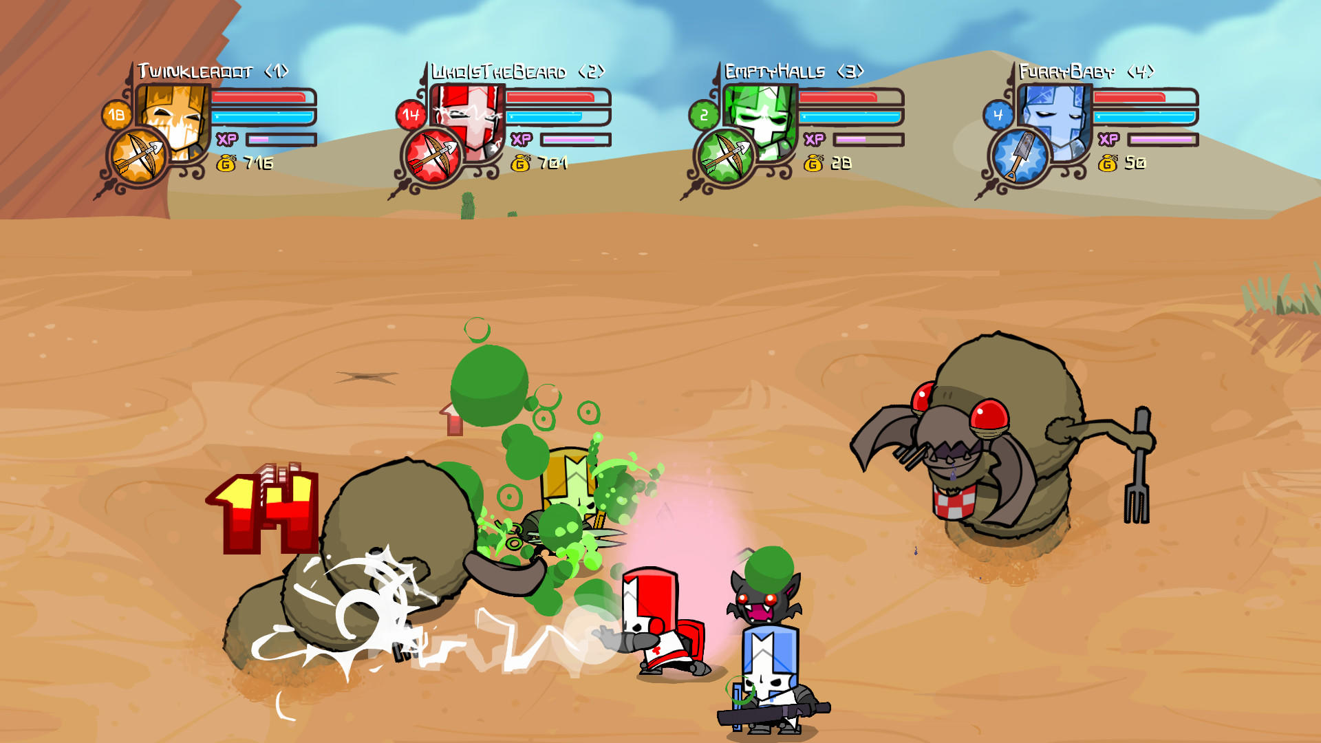 Castle Crashers® Game Screenshot
