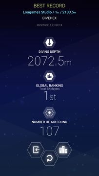 Divehex : New Minesweeper Game Screenshot