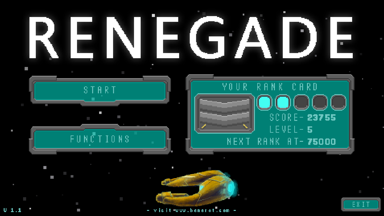 Space Renegade ゲームのスクリーンショット