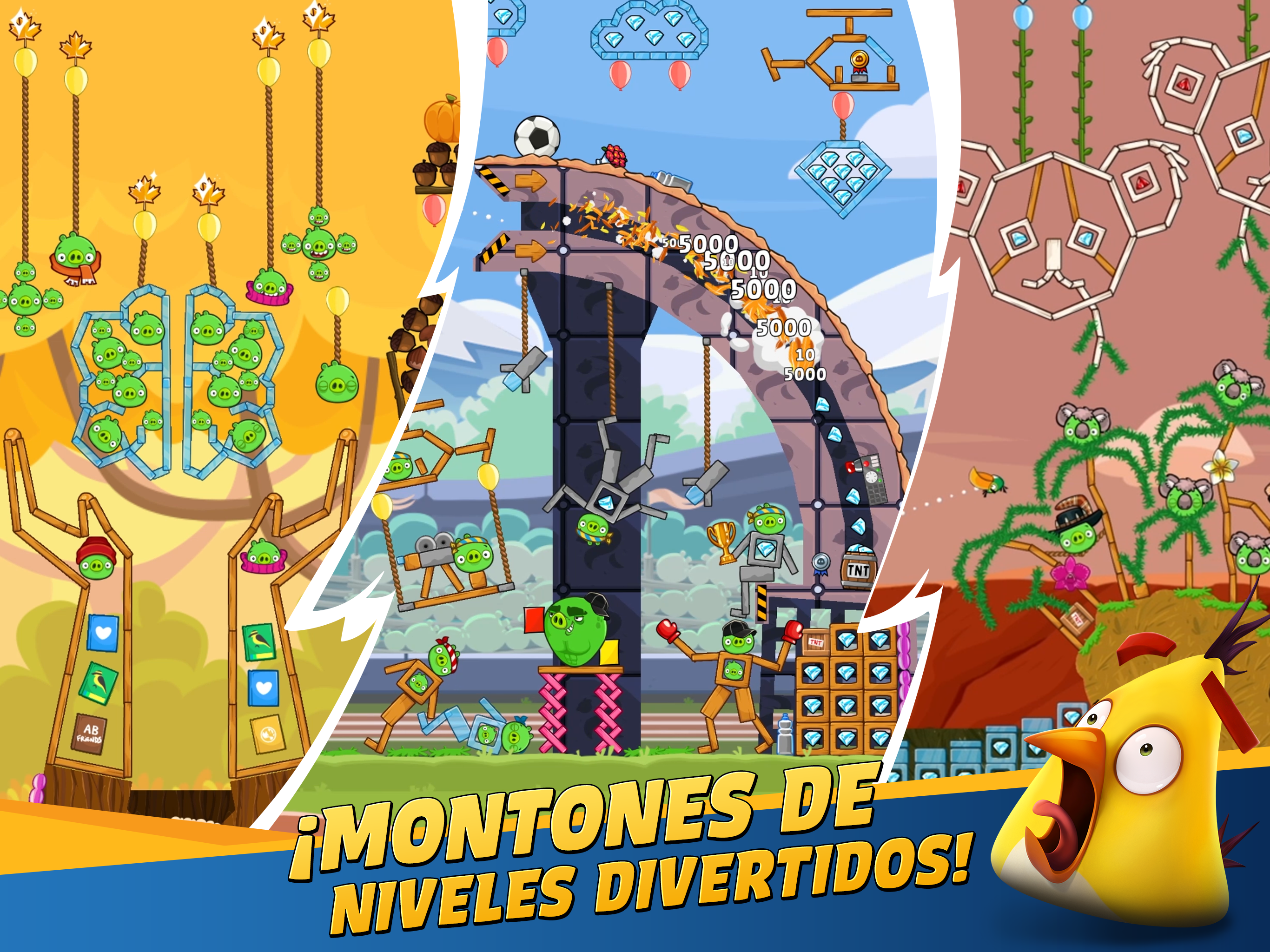Captura de Pantalla del Juego Angry Birds Friends