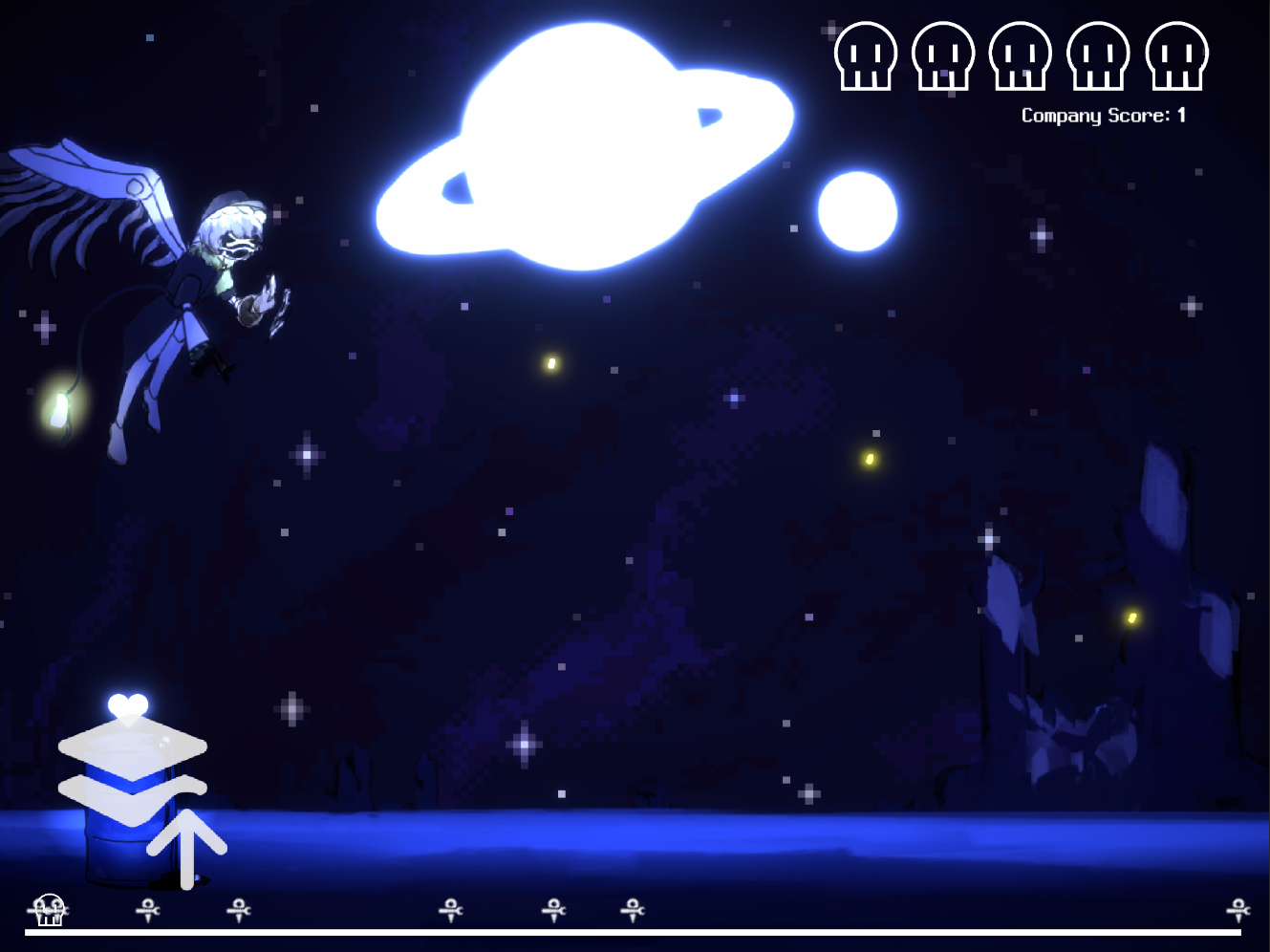 Flappy Drone 遊戲截圖