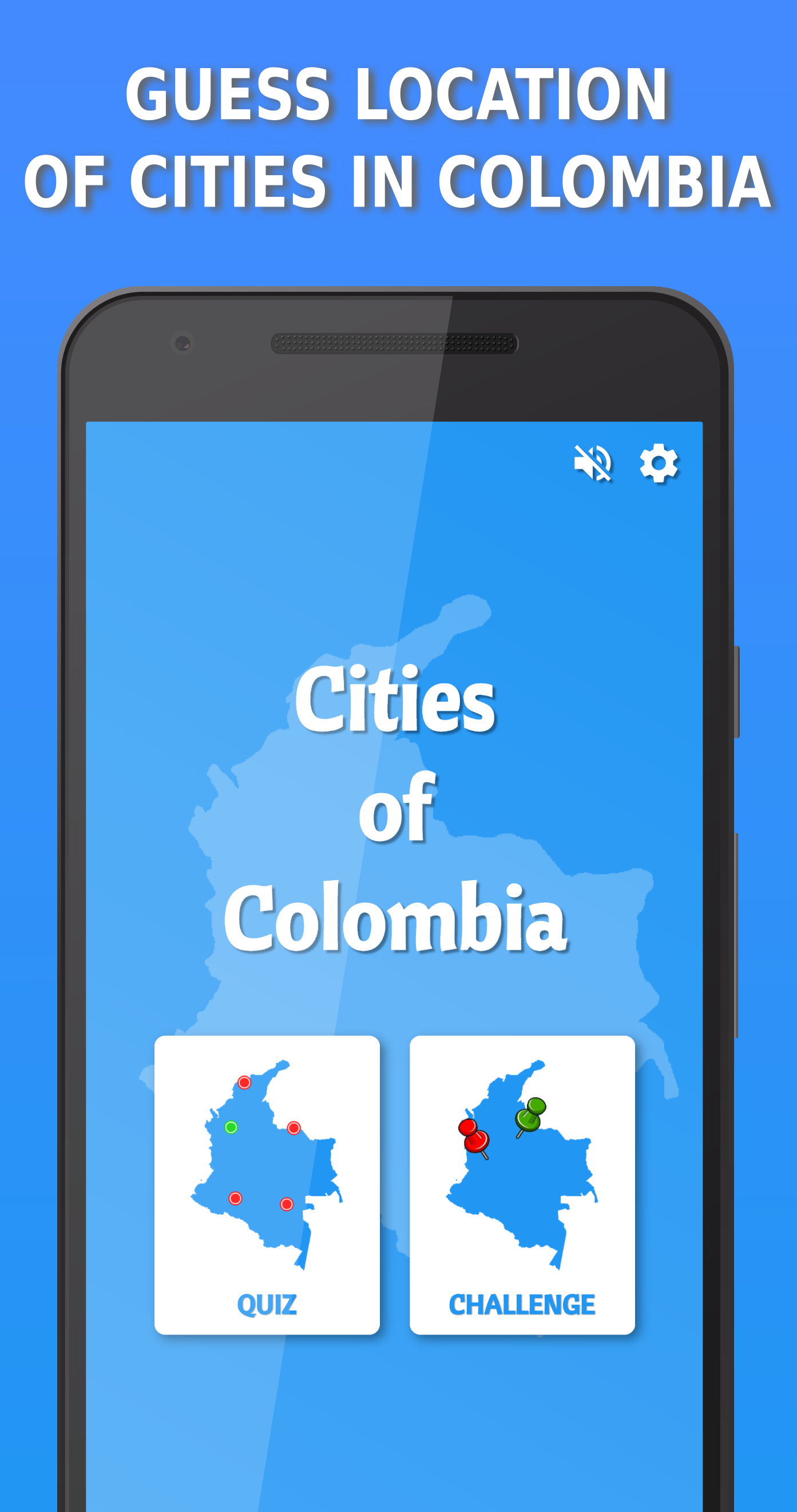 Captura de Tela do Jogo Cities of Colombia