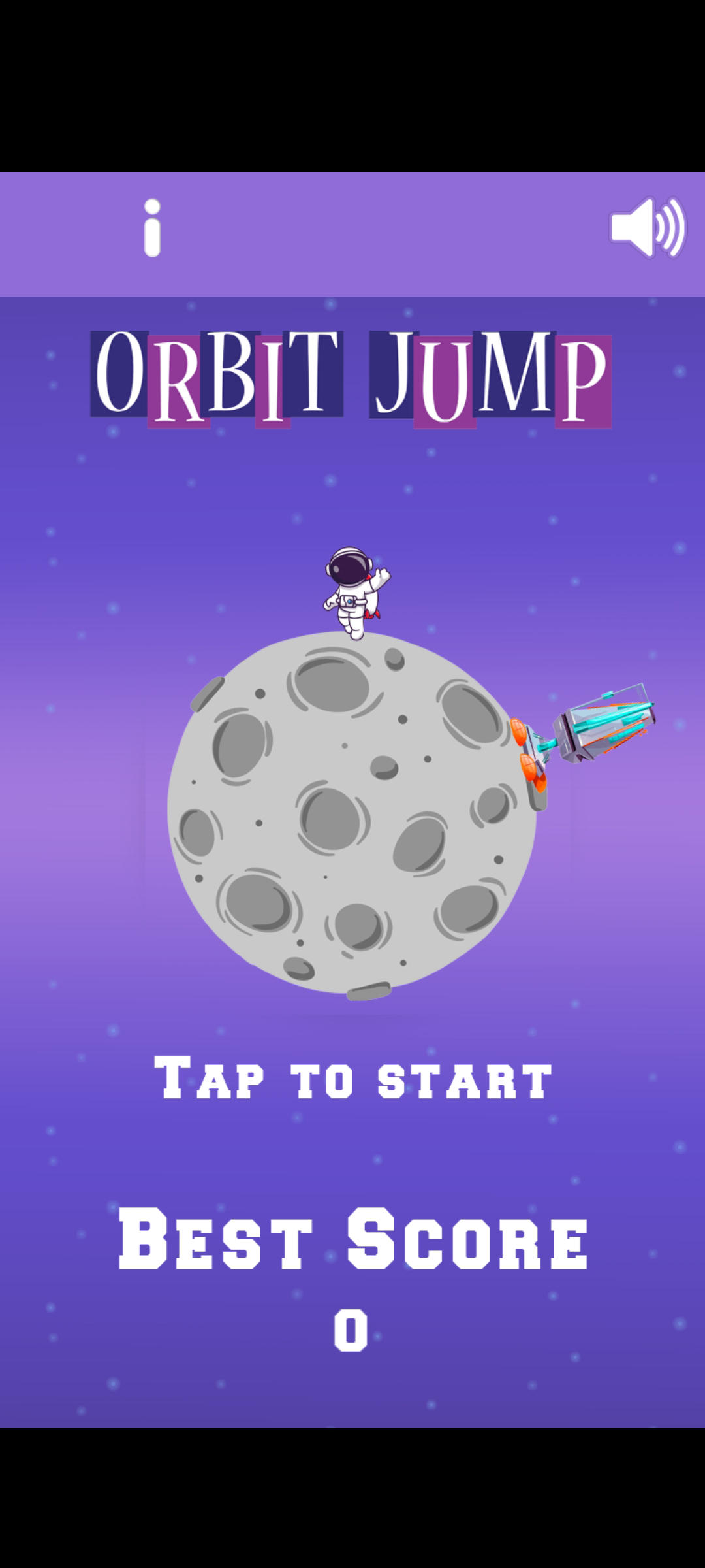 Captura de Tela do Jogo Orbit Jump