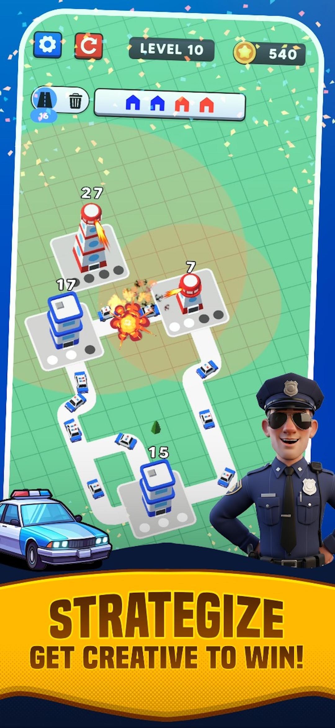 Mini Motor Wars Game Screenshot