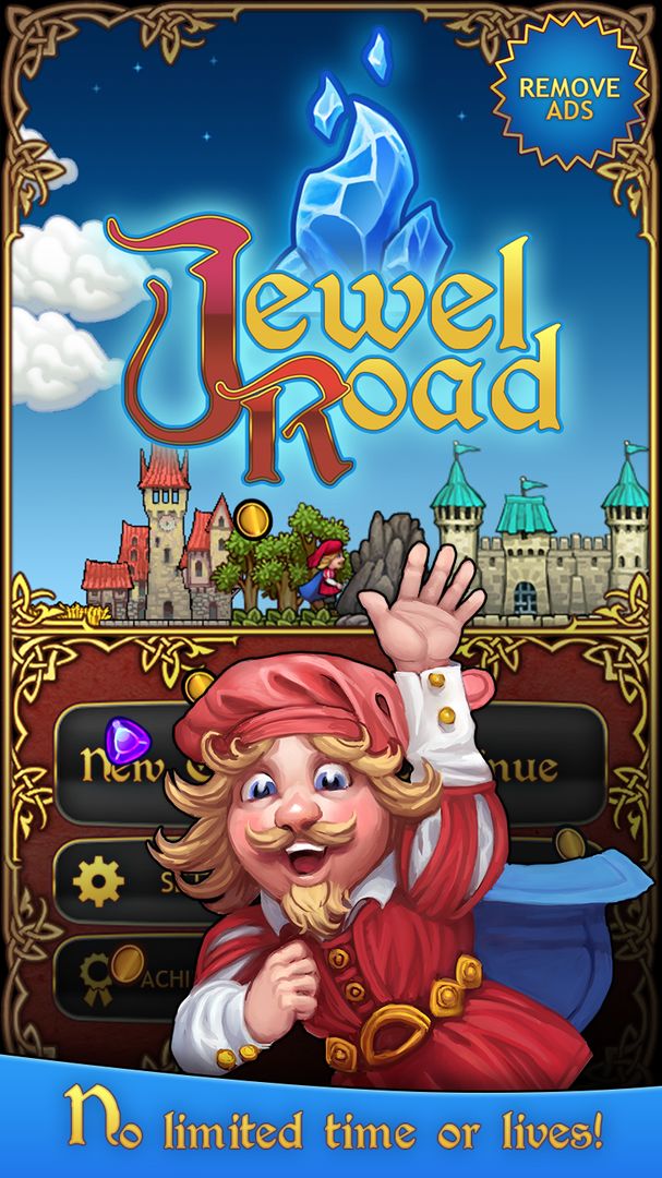 Jewel Road - Fantasy Match 3 ภาพหน้าจอเกม