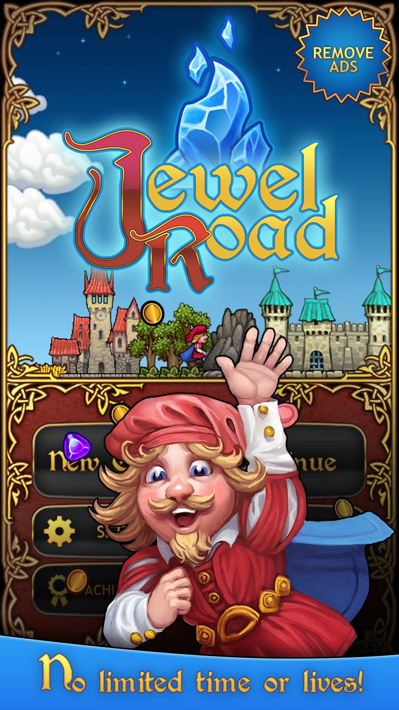 Cuplikan Layar Game Jewel Road - Fantasy Match 3