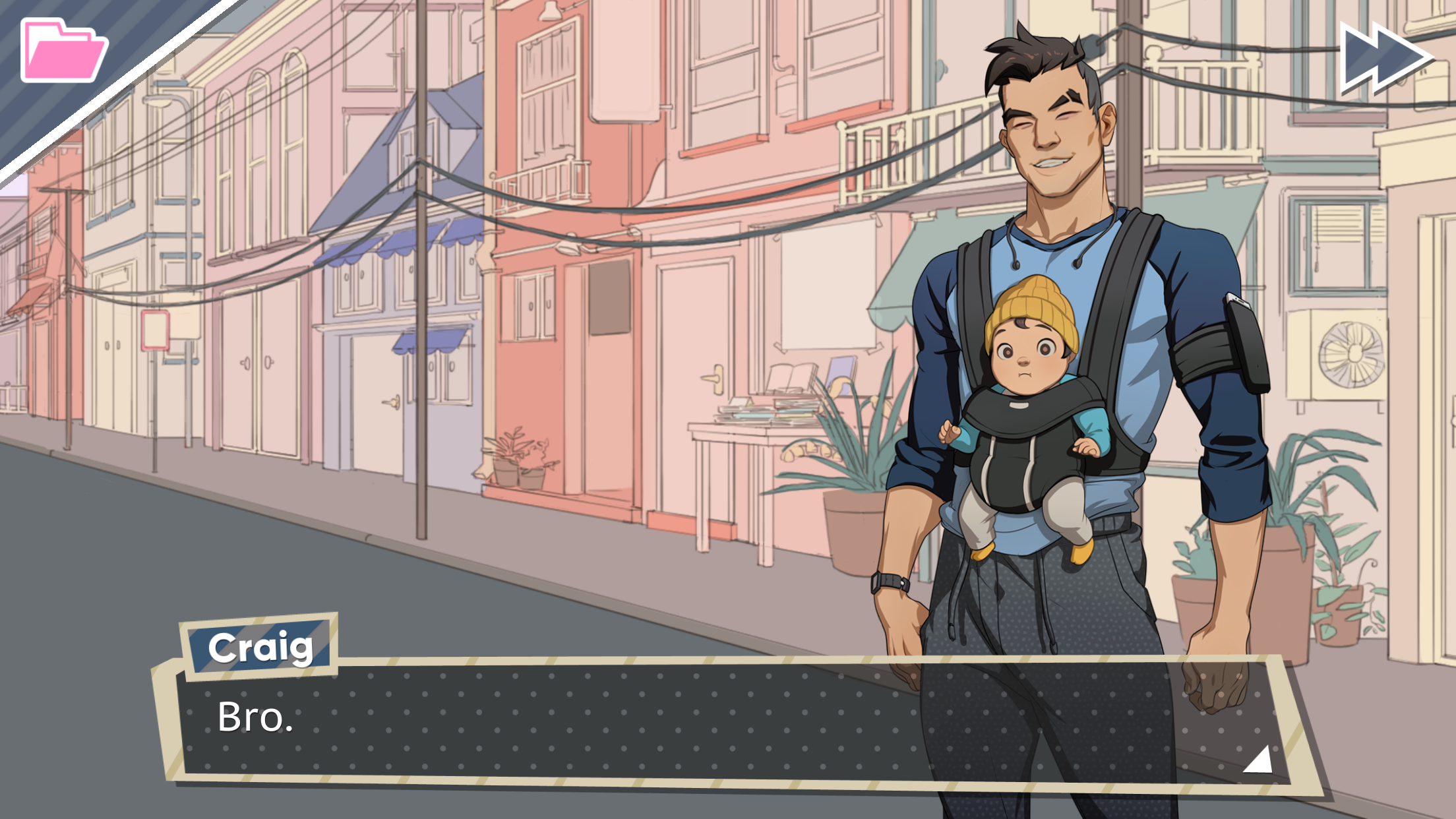 Dream Daddy Game Screenshot