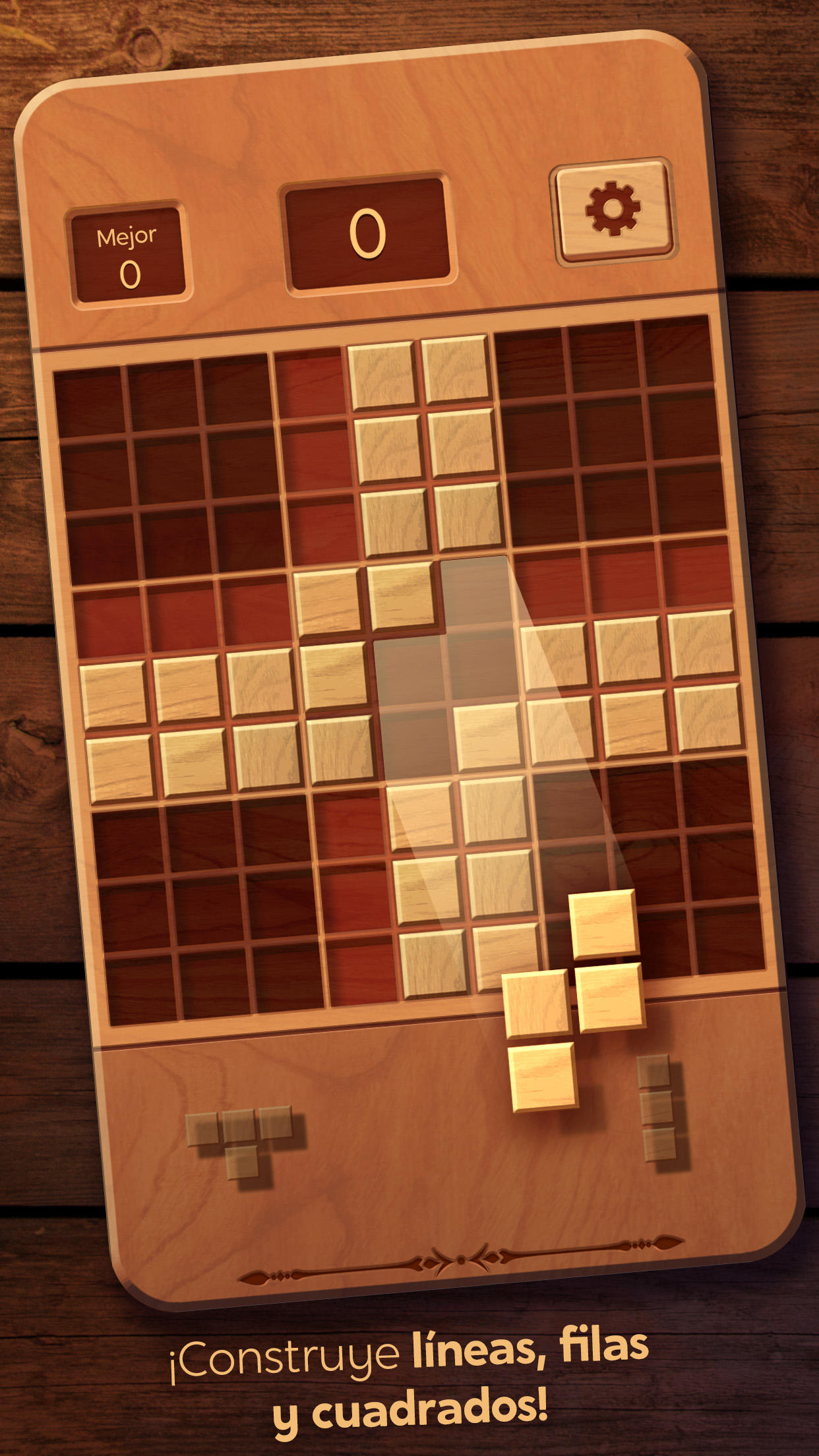 Screenshot 1 of Woodoku: Puzles con bloques 3.28.00