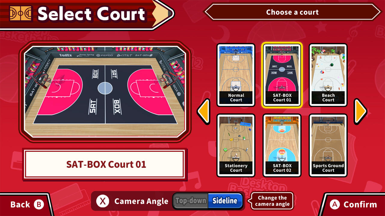 Screenshot of Desktop Basketball 2