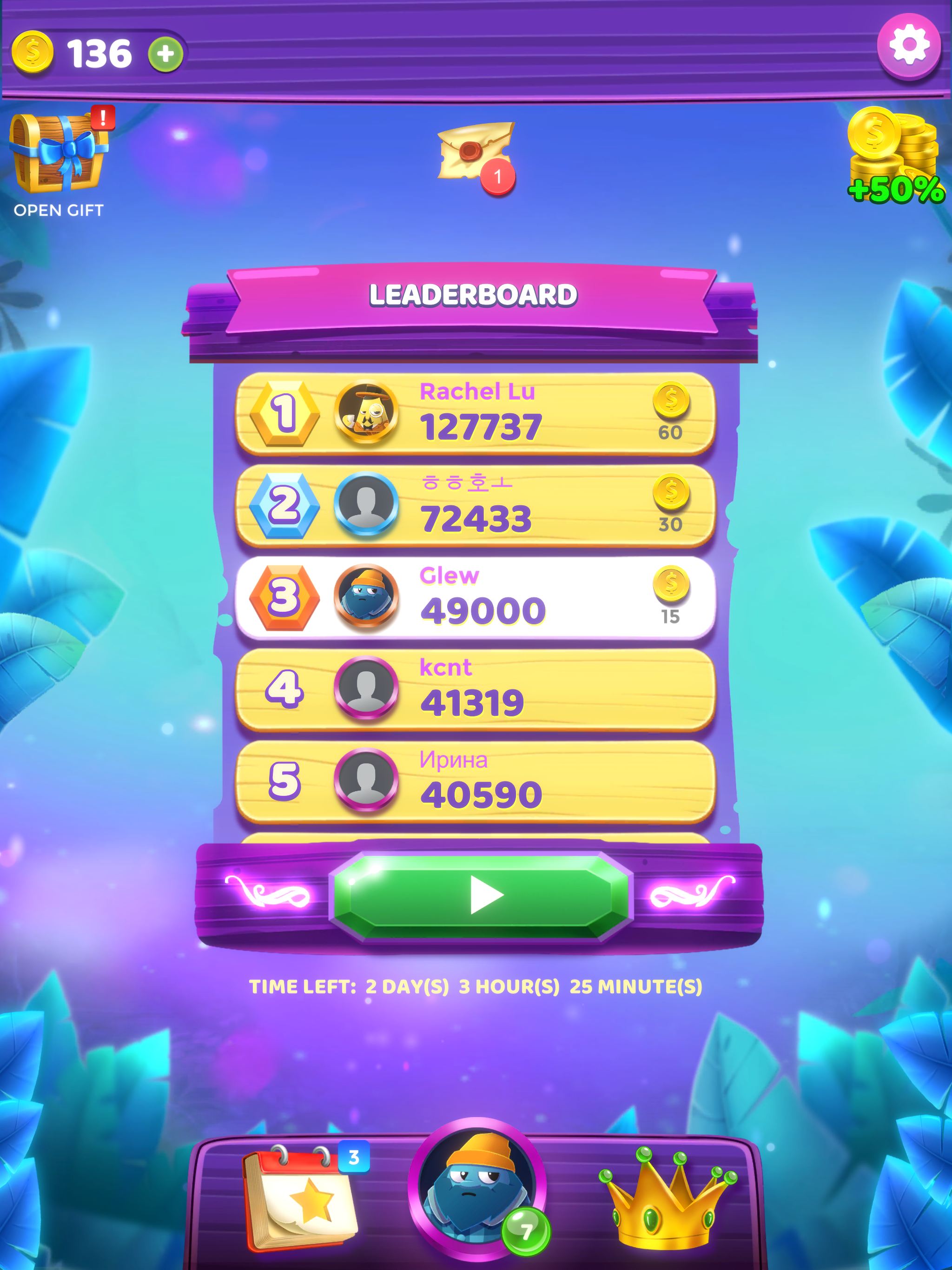 Скриншот игры Laps Fuse: Puzzle with Numbers