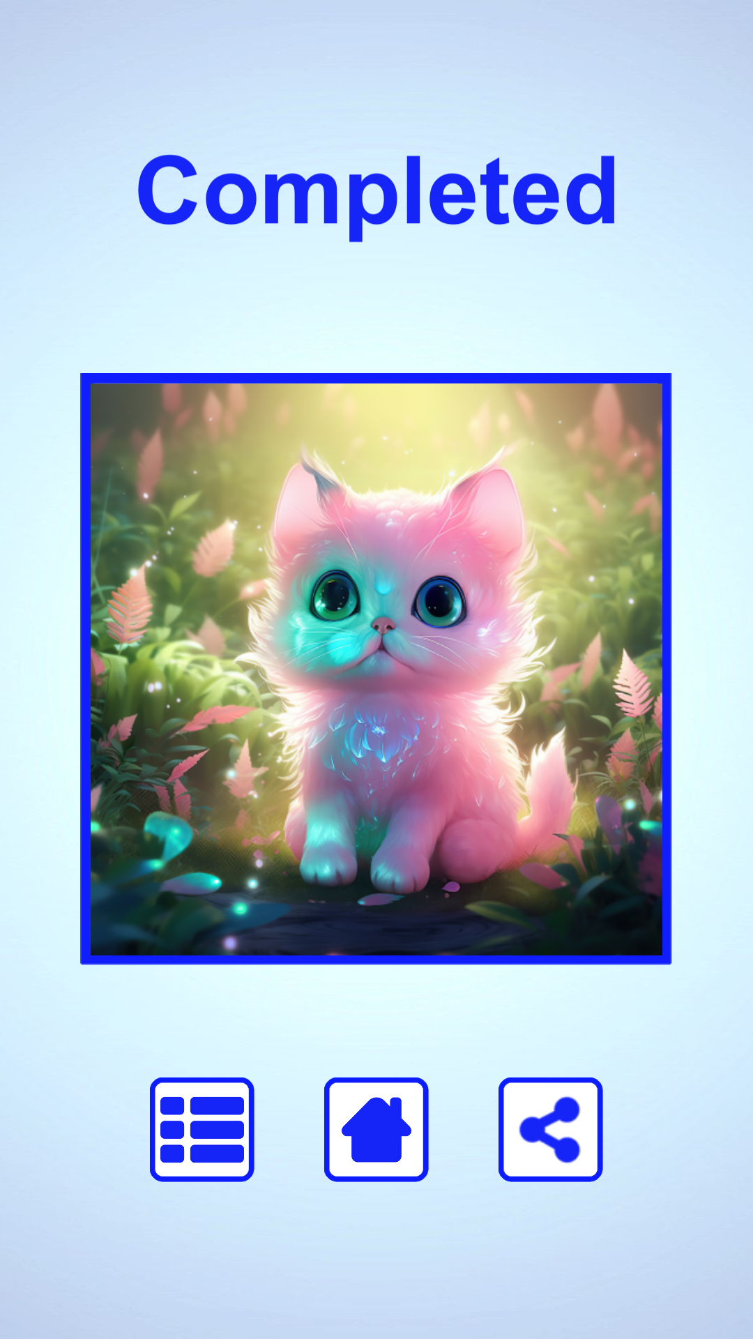 Screenshot of Jigsaw Puzzle: AI Master