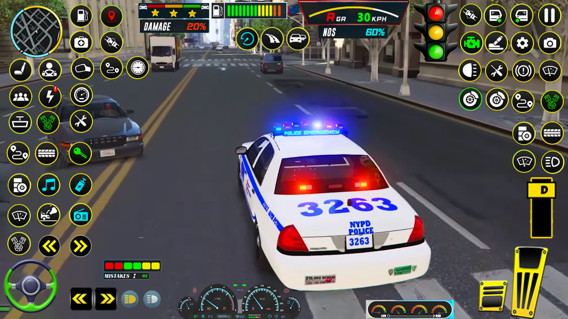 Screenshot of City Police Car Driving Games