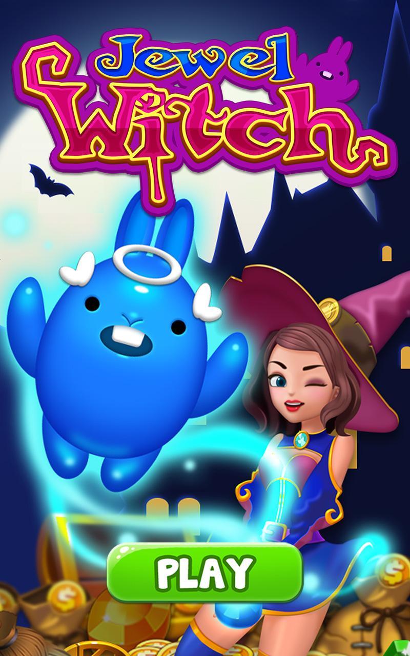 Jewel Witch - Match 3 Game Game Screenshot