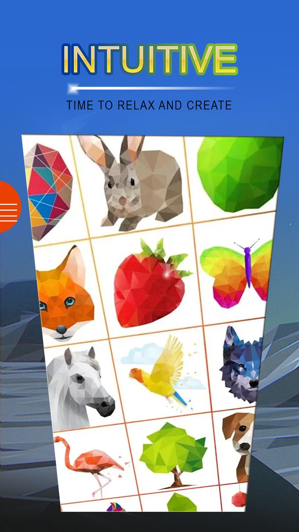 Poly Art - Jigsaw Puzzle – Color By Number Lo Poly screenshot game