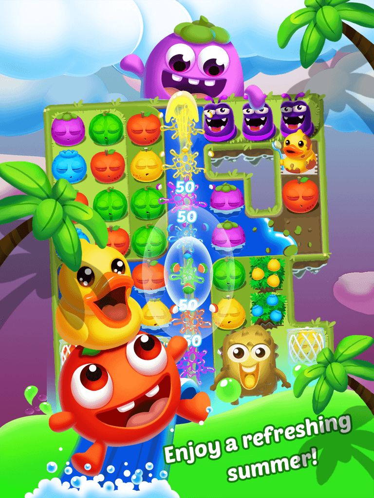 Fruit Splash 2 : Jelly Mania ภาพหน้าจอเกม