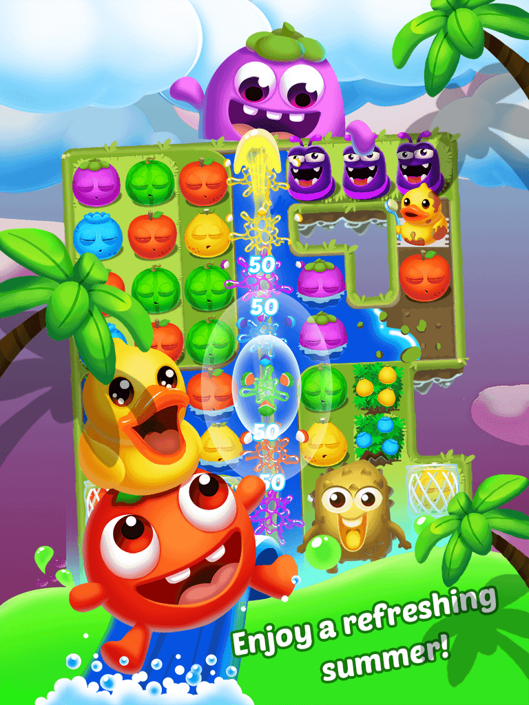 Fruit Splash 2 : Jelly Mania Game Screenshot