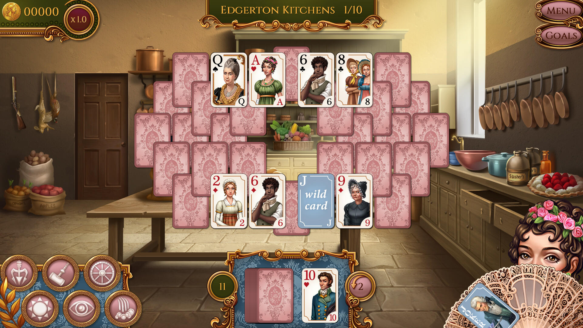 Screenshot of Regency Solitaire II