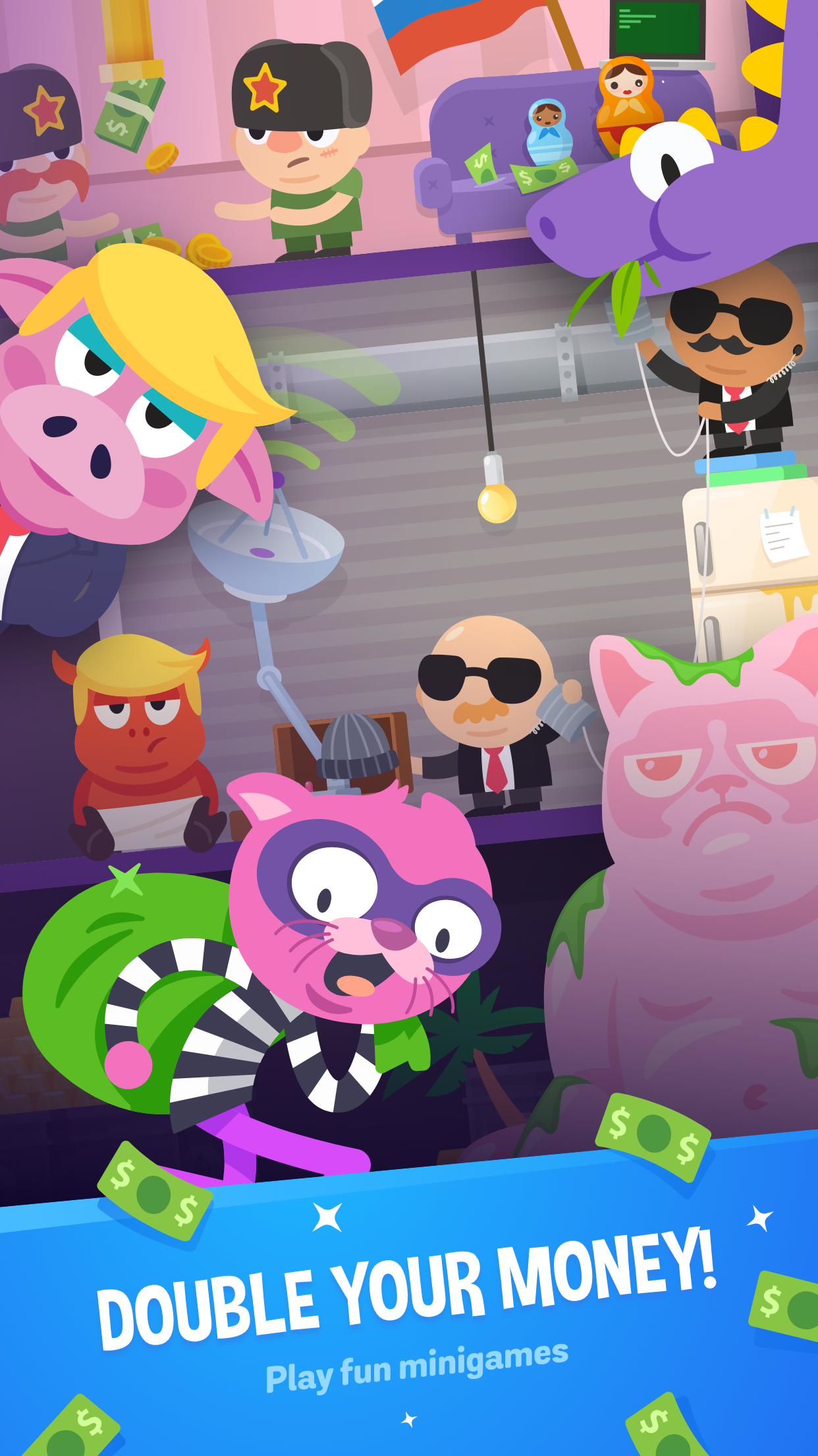 Make It Rain The Love of Money Game Screenshot