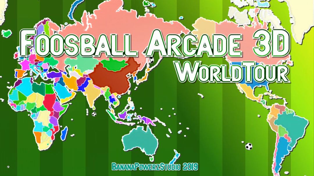 Screenshot of Foosball Arcade 3D World Tour